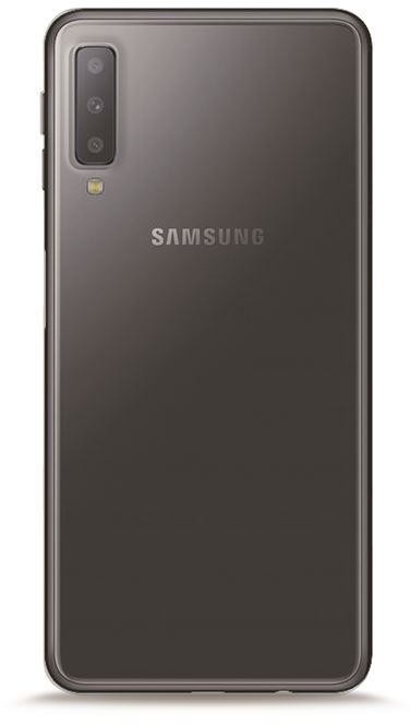 PURO 0.3 Nude - Etui na tył do Samsung Galaxy A7 2018 (przezroczysty) SGA71803NUDETR
