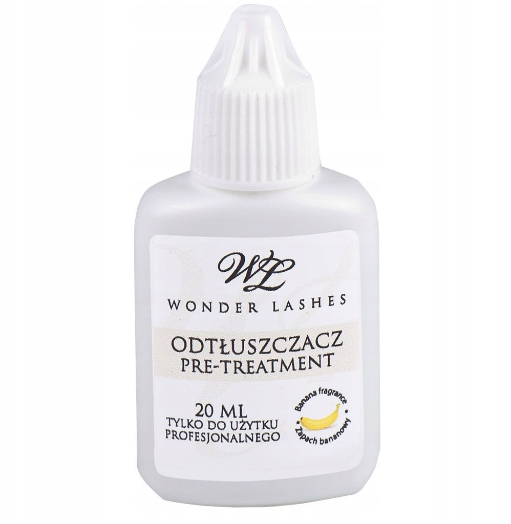 Wl Odtłuszczacz do rzęs w płynie 20ml bananowy