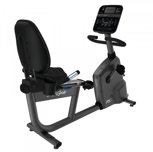 Life Fitness Rower poziomy RS3 Track Connect German console RS3-Connect-DE