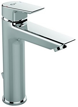 Ideal Standard Tesi armatura do umywalki Grande niskiego ciśnienia, 1 sztuki,, srebrny, a6563aa