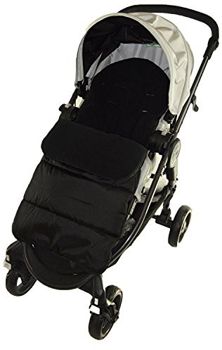 For-your-Little-One Śpiworek/Cosy Toes kompatybilny z 4 Moms wózka Black Jack