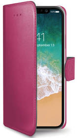 Celly Pokrowiec na telefon Wally pro Apple iPhone 8 WALLY900PK) Różowe