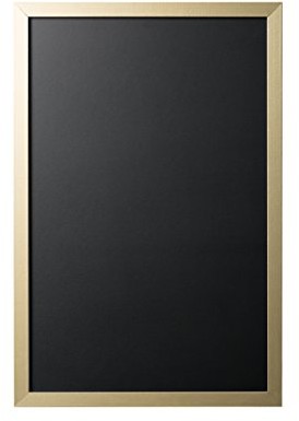 Bi-Office Black Board Gold & Silver, tablica do pisania kredą 60x40 cm PM0325618