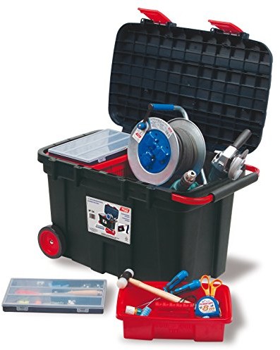 Tayg Mobile Numer skrzynka narzędziowa 54, 775 X 472 X 493 MM, 105 L, czarny/czerwony, 154003