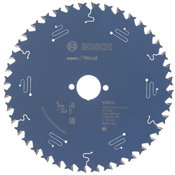 Bosch tarcza tnąca Expert for Wood 210 x 30 x 2,4 mm, 40 2608644056