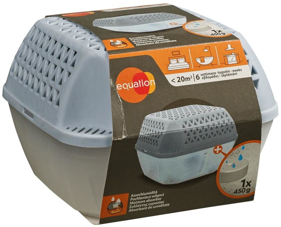 EQUATION Pochłaniacz wilgoci 1 x 450 g neutralny EQUATION