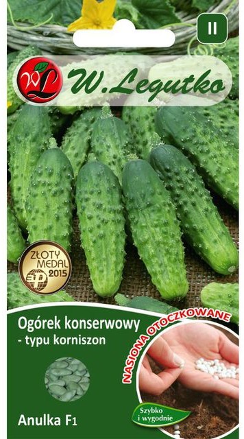 Legutko Ogórek gruntowy korniszon ANULKA F1