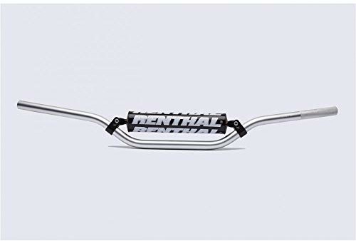 Renthal Renthal 790-02-SI-01-185 kierownica 790, YZ 125-450F 05-06, RM125/250/RMZ450 05, RMZ250 07- srebrna 790-02-SI-01-185