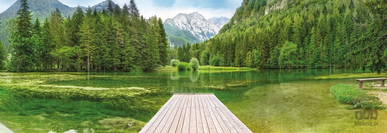 Komar Fototapeta Green Lake 4-538