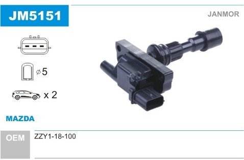 JANMOR Cewka zapłonowa JM5151