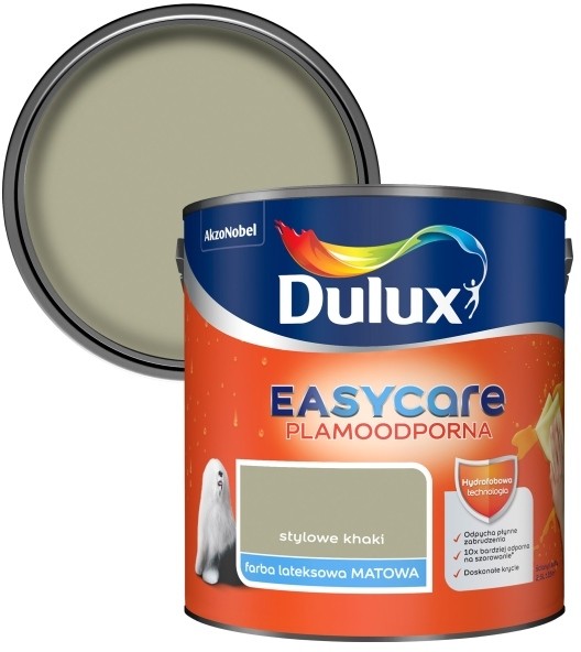 Dulux Farba EasyCare stylowe khaki 2 5 l 5319832