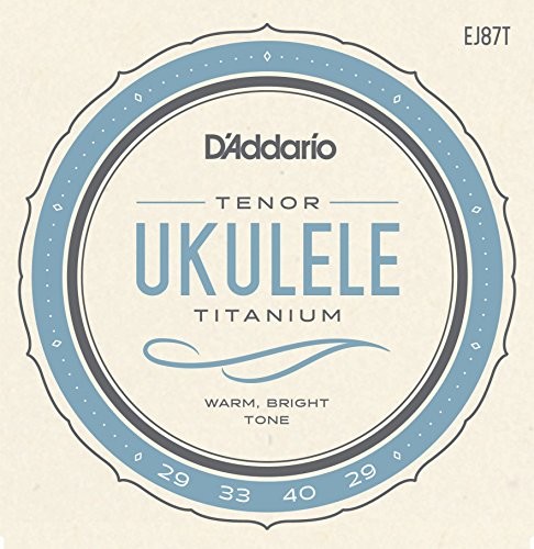 D'Addario EJ87T komplet strun Titanium Ukulele Tenor EJ87T