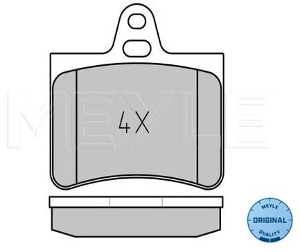 Wulf Gaertner Autoparts Zestaw klocków hamulcowych, hamulce tarczowe Wulf Gaertner Autoparts 025 233 0515