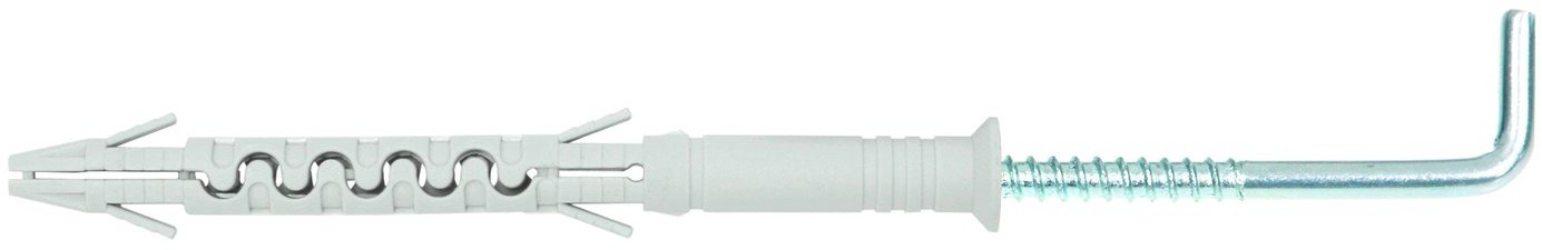 WKRĘT-MET Kołek ramowy z hakiem prostym 10 mm x 100 mm