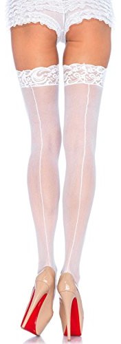 Leg Avenue delikatna rajstopy z koronką Bordeaux  1101, , , 1101Q22002