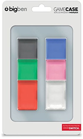 BigBen BIG BEN, 6 Game Card Cases Nintendo Switch SWITCHGAMECASE