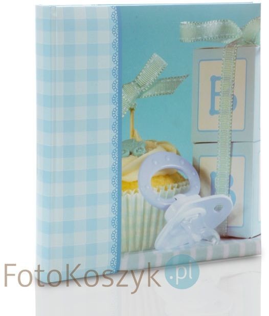 Poldom Album dziecięcy niebieski Assort U4 XL (tradycyjny 60 kremowych stron)