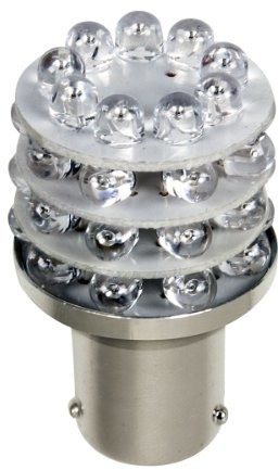 Pilot La _ 58442 lamp BaY15D, 12 V, w/36, z czerwoną LED LA_58442