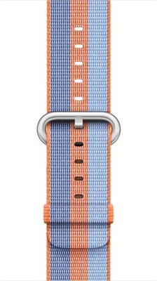 Apple Apple Pasek z plecionego nylonu w kolorze pomarańczowym do koperty 38 mm (MPVV2ZM/A)