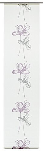 Gardinia zasłona (1 sztuki), firana przesuwna zasłona, nieprzejrzysta, powierzchnia Materiał nadaje się do prania, 60x245 cm (szer.xwys.) 1126060245