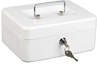 Alco-Albert Alco 841 kasetka na pieniądze sejf sejf 14 x 19 cm, biały 841-10