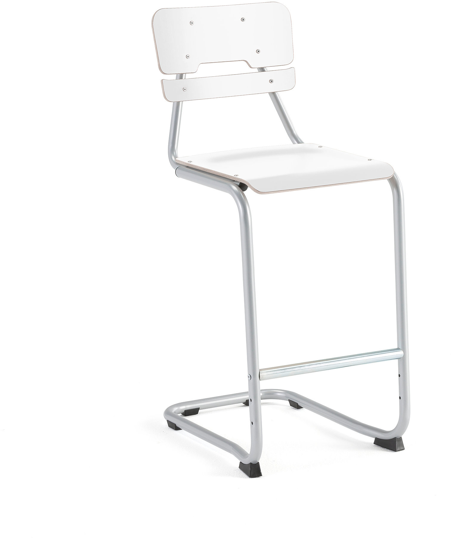 AJ Produkty Krzesło Legere I, biały, wysokość: 650 mm