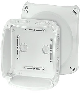 Hensel Puszka zewnętrzna szara IP66/IP7 130x130x77 KF0600G KF0600G