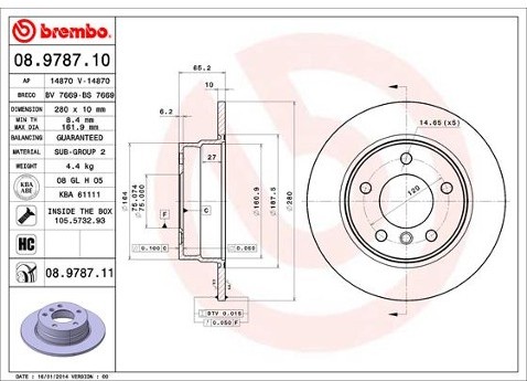 BREMBO 08.9787.11