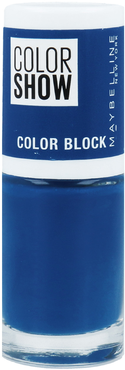 Maybelline Color Show Seria Color Block Lakier Do Paznokci 487 Blue Blocks 30142978