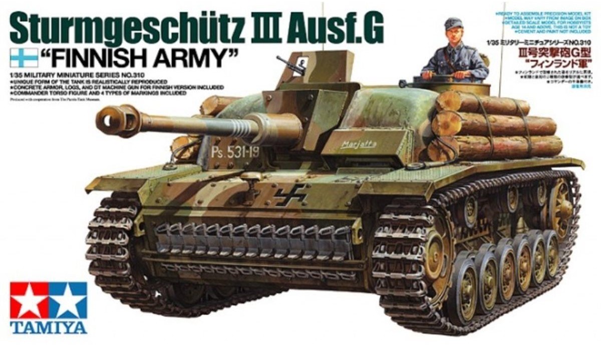 Tamiya TAMIYA  Sturmgeschutz III Ausf.G - Finnish Army 35310
