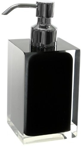 Gedy distributeur Savon Plastic Noir Rainbow  Gedy  G-ra811400200