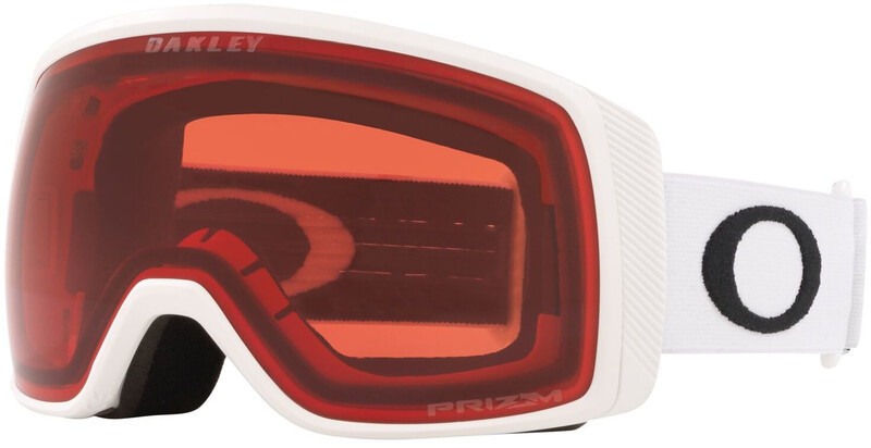 Oakley Flight Tracker XS Gogle zimowe, matte white/prizm snow rose 2020 Gogle narciarskie OO7106-12