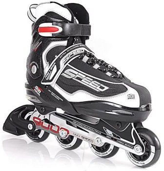 SMJ Sport sport Rolki regulowane 090A czarne r 34-37 5422