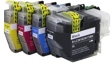 Komplet tuszy do Brother MFC-J2330DW J3930DW J3530DW WB-LC3619XL CMYK WB-LC3619XL