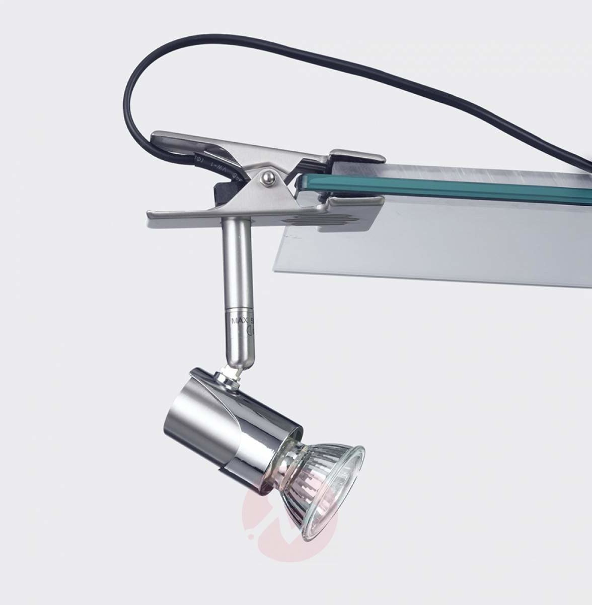 Fabas Luce Praktyczna lampa z klamrą zaciskową ALICE