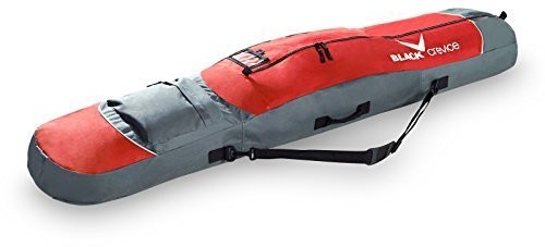 Black Crevice torba na deskę snowboardową, czerwony BCR151003_rot/grau_167 x 30 x 17 cm, 85 Liter