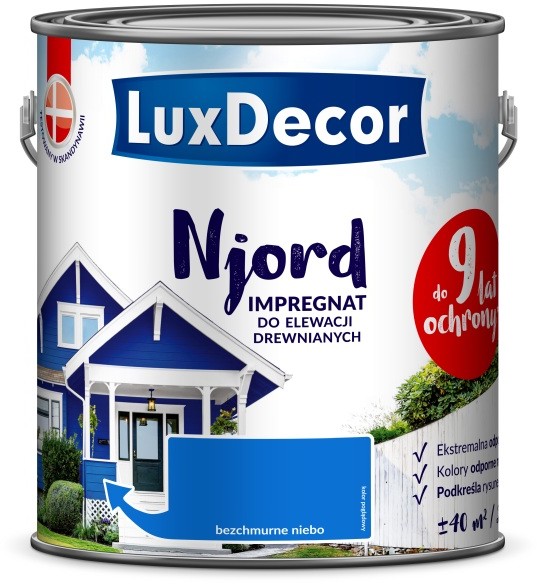 Impregnat do elewacji Njord bezchmurne niebo 2 5 l 15754