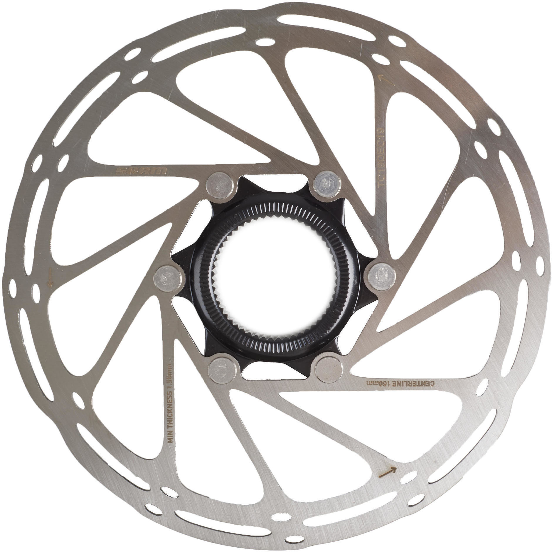 Sram Tarcza hamulcowa 160 mm CENTERLINE CENTERLOCK Unisex 3583787711507