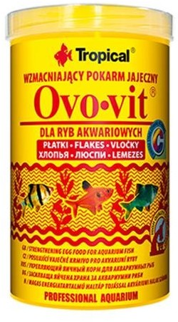 Tropical Ovo-vit - pokarm uzupełniający dla rybek 250ml/50g