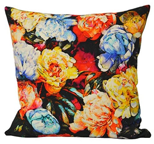 Riva Paoletti Chaumont Floral Cushion, wielokolorowa, 45 cmx45 cm CHAUMON/CC2/MUL