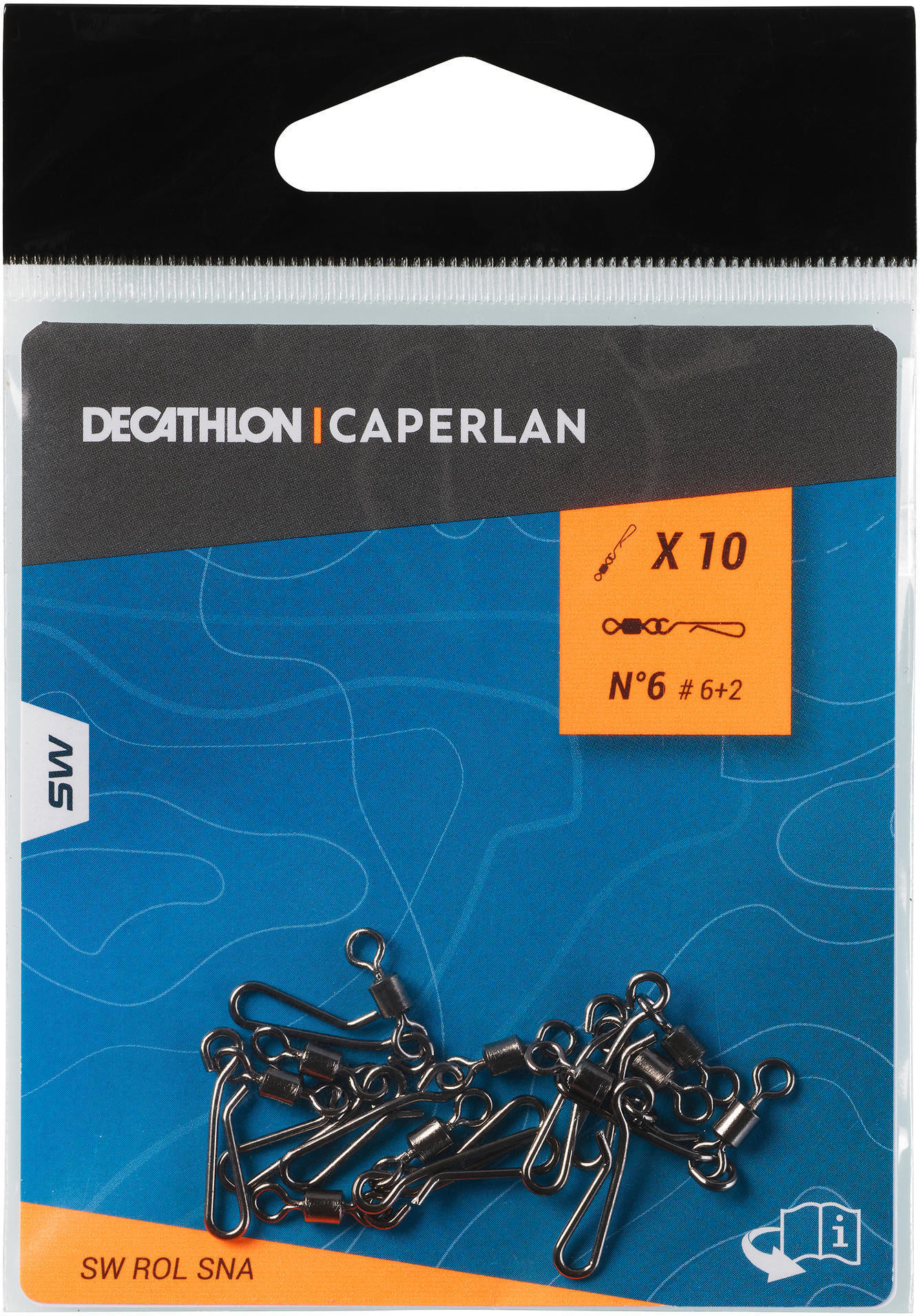 CAPERLAN Krętlik z agrafką SW ROL SNA nr 6 Unisex