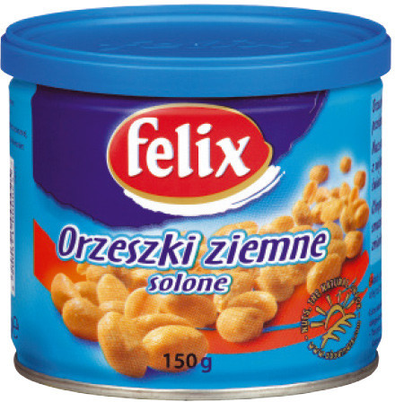 Felix ORZESZKI ZIEMNE SMAŻONE I SOLONE 140G