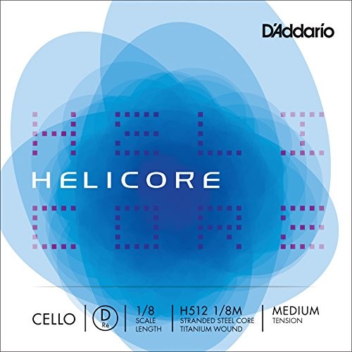 D'Addario H512  1/8 m Helicore Cello pojedyncze 