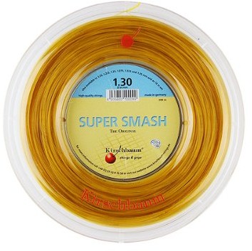 Kirschbaum naciąg rolka Super Smash, żółty, 200 m, 0105000212500016 ss1225_gelb-1,3 mm