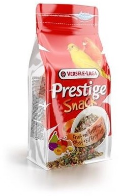 Versele-Laga Prestige Snack Budgies 125g przysmak z biszkoptami i owocami dla papużek falistychtami i owocami dla kanarków VL-422258