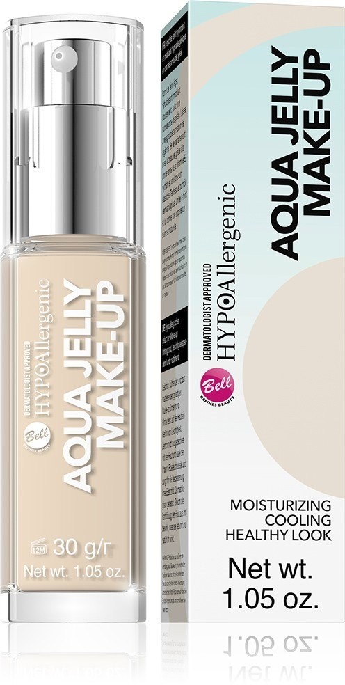 Bell Hypoallergenic Fluid Aqua Jelly nawilżająco-chłodzący nr 02 30g 88476