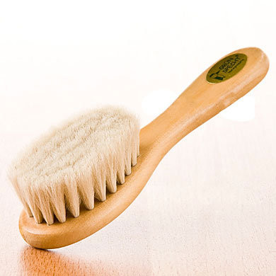 Grünspecht GRÜNSPECHT Szczotka do włosów z naturalnego włosia koziego 520-00