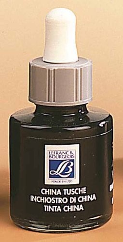Lefranc & Bourgeois Nan King kaligrafii  i tusz rysunkowy, czarny 059074