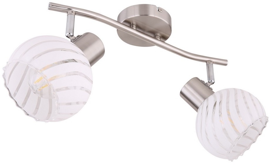 Globo Lighting 54025-2 - Oświetlenie punktowe WILLY 2xE27/40W/230V