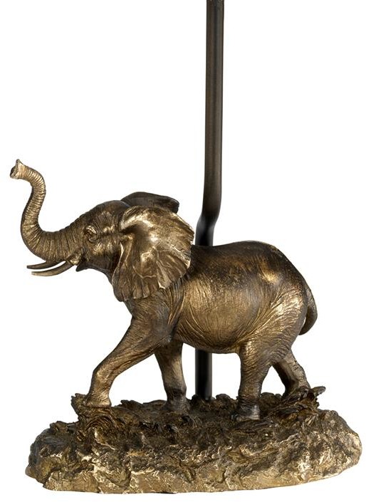Elstead Lampa stołowa Sabi brązowa patyna DL-SABI-BASE